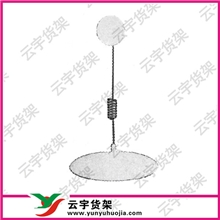 POP广告夹定制POP广告夹批发商场促销夹摇摇牌展示夹