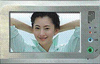 批发供应智能家居可视分机、全触摸式、全数字系统可视分机