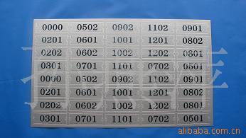 供应信报箱标牌，标牌，铭牌，信报箱蚀刻，不锈钢蚀刻