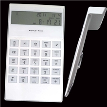 厂家供应礼品计算器8位数7字型计算器桌上型带日历日期