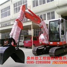 劲工125轮式挖掘机