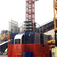 施工升降机客货两用施工电梯普通单笼/双笼施工升降机