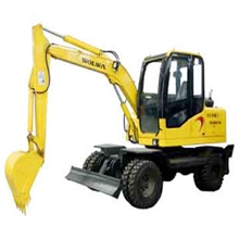 供应沃尔华DLS880-9A7.2吨轮式液压挖掘机小挖掘机