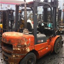 二手叉车，内燃式叉车，电瓶叉车，新到10年产合力3吨