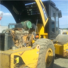 出售二手震动压路机徐工202胶轮压路机