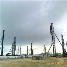 二手HD50柴油锤打桩机