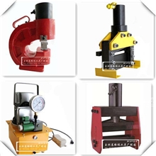 厂家直销多功能三合一母排加工机冲孔切排折弯电磁阀自动回油