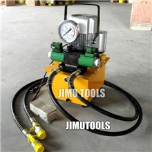 液压工具双回路电动泵浦ZCB-700AB-2脚踏式带电磁阀