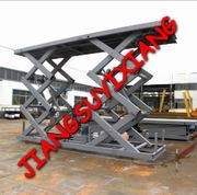 载重2吨升高3.5米固定可安装剪叉式液压升降平台、升降机