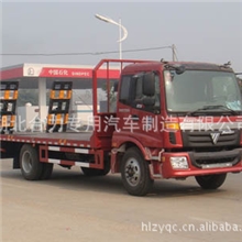 厂家供应福田单桥平板运输车、挖机运输车