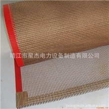 供应4*4网带传送带输送带特氟龙输送带高温输送带环形输送带