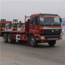 湖北合力特供欧曼BJ3253DLPJH-S平板车flatbedtruck
