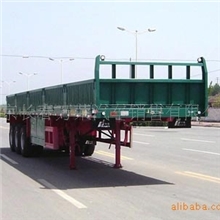 北京中集挂车销售华骏13米超轻型栏板半挂车销售13911775854