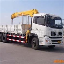 供应东风天龙后双桥随车起重运输车10吨吊机