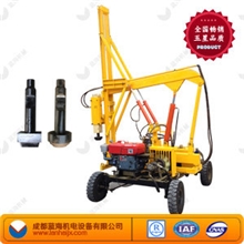 LHDZ230全液压打桩机/专用公路/路边护栏打桩/中小型打桩机械