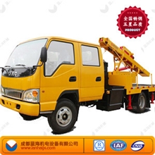 回拖式护栏抢修车/高速公路护栏破坏抢修/拔出路桩机械/打拔桩机