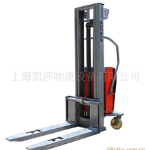 供应2吨3米高半电动堆高车/堆高车/电动堆高车/电动升高车/叉车