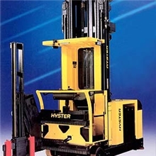 窄巷道叉车，载重1.5吨升高6米，海斯特，高品质