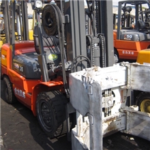 合力3吨叉车H2000款合力圆纸筒叉车二手夹抱叉车