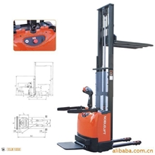 供应宁波竞励福高品质CLB半电动堆高车（图）