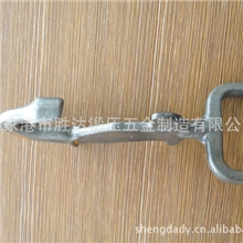 供应人体防护安全带五金件来图加工模锻锻件