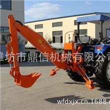 配套拖拉机后挖前装小挖机两头忙