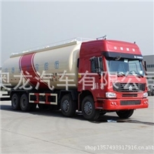 低密度粉粒物料运输车，罐式车