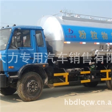 湖北大力厂家直销东风单桥粉粒物料运输车