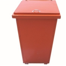 厂家低价直销240L竹胶板垃圾桶垃圾箱保洁桶