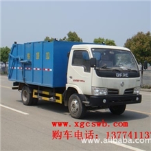 东风金霸厢式垃圾车厂家垃圾车价格垃圾车图片