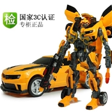 变形金刚46CM超大大黄蜂带声光儿童玩具生日玩具模型领袖级系列