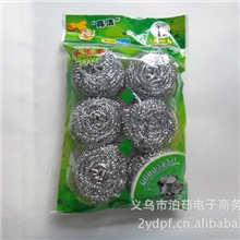 钢丝球批发不锈钢清洁球6个装钢丝球厨房清洁用具2元产品