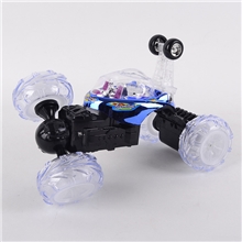 国安正品仁达五通带灯光5首音乐遥控特技翻斗车遥控翻斗车