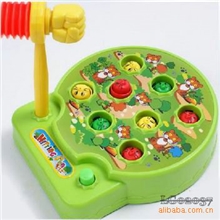 2037益智游戏电动音乐打地鼠宝宝玩具乐园淘宝热销494
