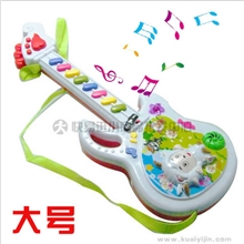 W073批发儿童乐器宝宝启蒙玩具可爱羊羊音乐吉它儿童早教玩具