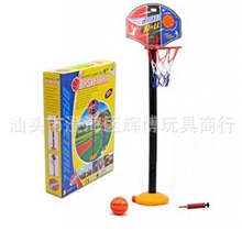 玩具厂家大号儿童篮球架可升降调节篮球玩具配球配气筒2223A