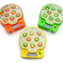 益智玩具电动玩具儿童游戏打地鼠音乐电动敲击玩具头不掉001