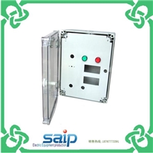 400*300*160供应工业防水箱带中门防水箱IP66接线箱分线箱