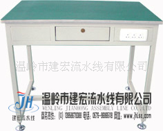 订做流水线生产线输送线组装线防静电橡皮工作台请找建宏流水线