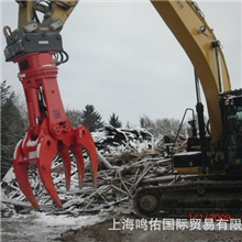 用于挖掘机装载机专业搬运抓斗（如抓木材、管道、钢条等）全回转