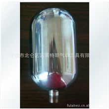 供应0.5升不锈钢储气瓶蓄压瓶高压包气动隔膜泵配件表面镜面抛光