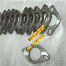 供应加工汽车排气专用不锈钢双孔51法兰法兰盘