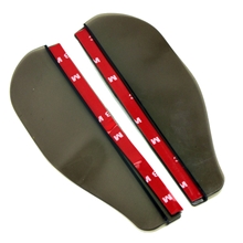 汽车用品批发正品软胶汽车后视镜雨眉透明黑色两色PS-5001