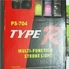 汽车U型管爆闪灯/汽车频闪灯/汽车灯/中网灯/装饰灯一拖二