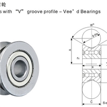厂家销售单向导轨滚轮轴承RV202/15.38-10