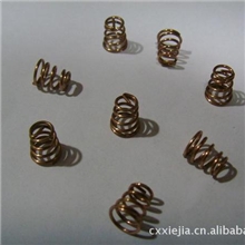 厂家定做弹簧铜弹簧磷铜丝弹簧导电性能好弹簧