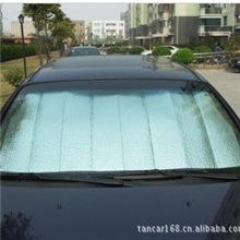 汽车遮阳板小气泡可折叠汽车遮阳挡铝箔太阳挡前挡