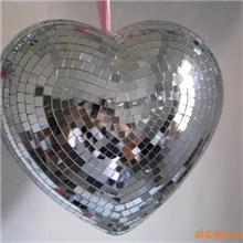 玻璃工艺品，镜片球，橱窗装饰球,喜庆挂饰,节日装饰