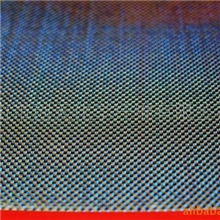 3K彩色碳纤维片（蓝色+银色丝线）