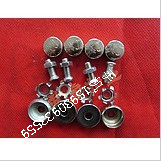 浙J牌照扣可拆卸不锈钢防盗螺丝防盗螺丝固封铅封防盗牌照框扣